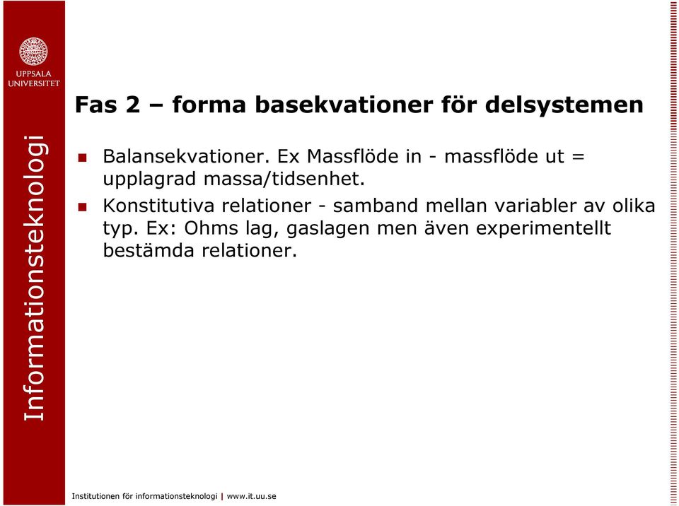 Konsiiva relaioner - samband mellan variabler av olika yp.