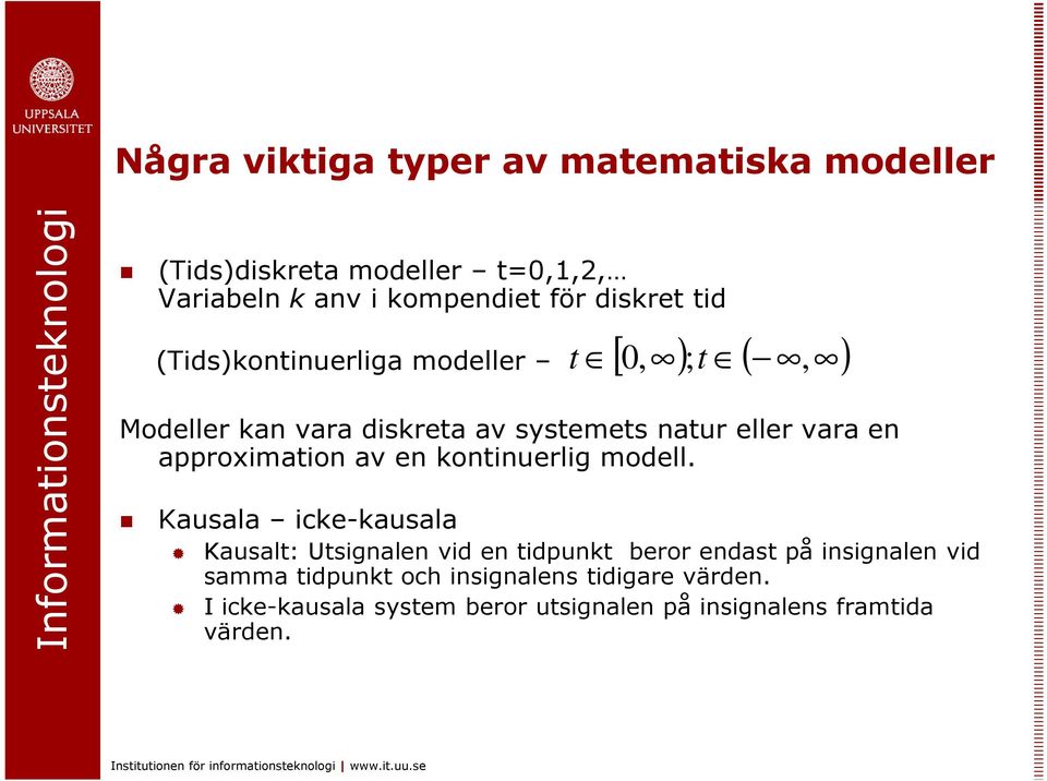 koninerlig modell.