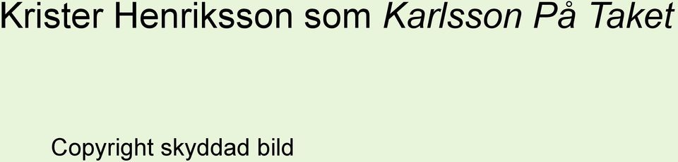 Karlsson På