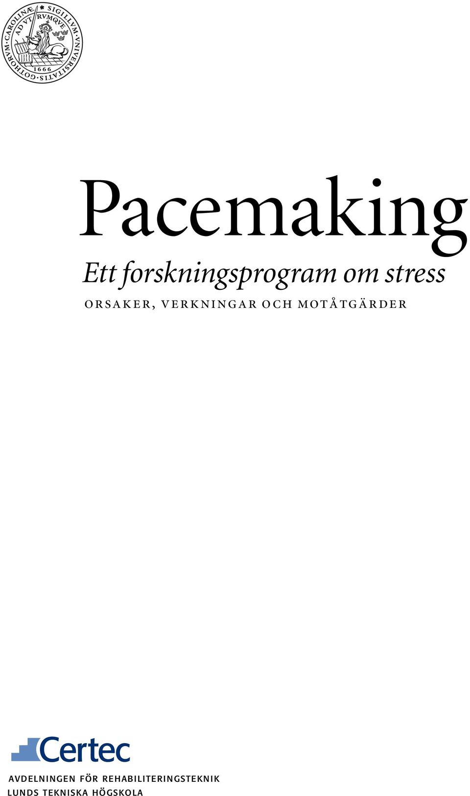 MOTÅTGÄRDER avdelningen för