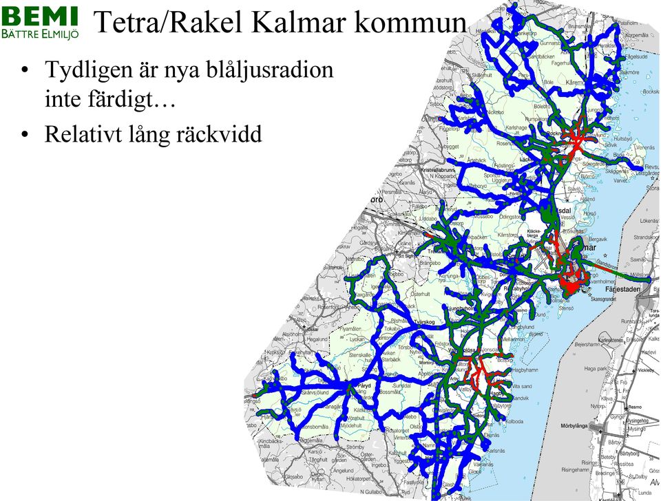 blåljusradion inte