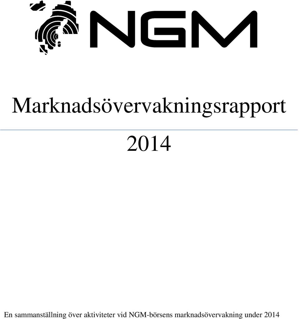 Marknadsövervakningsrapport PDF Gratis nedladdning