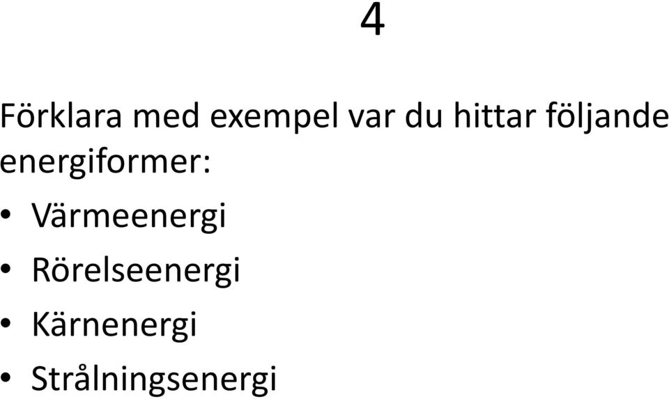 energiformer: Värmeenergi