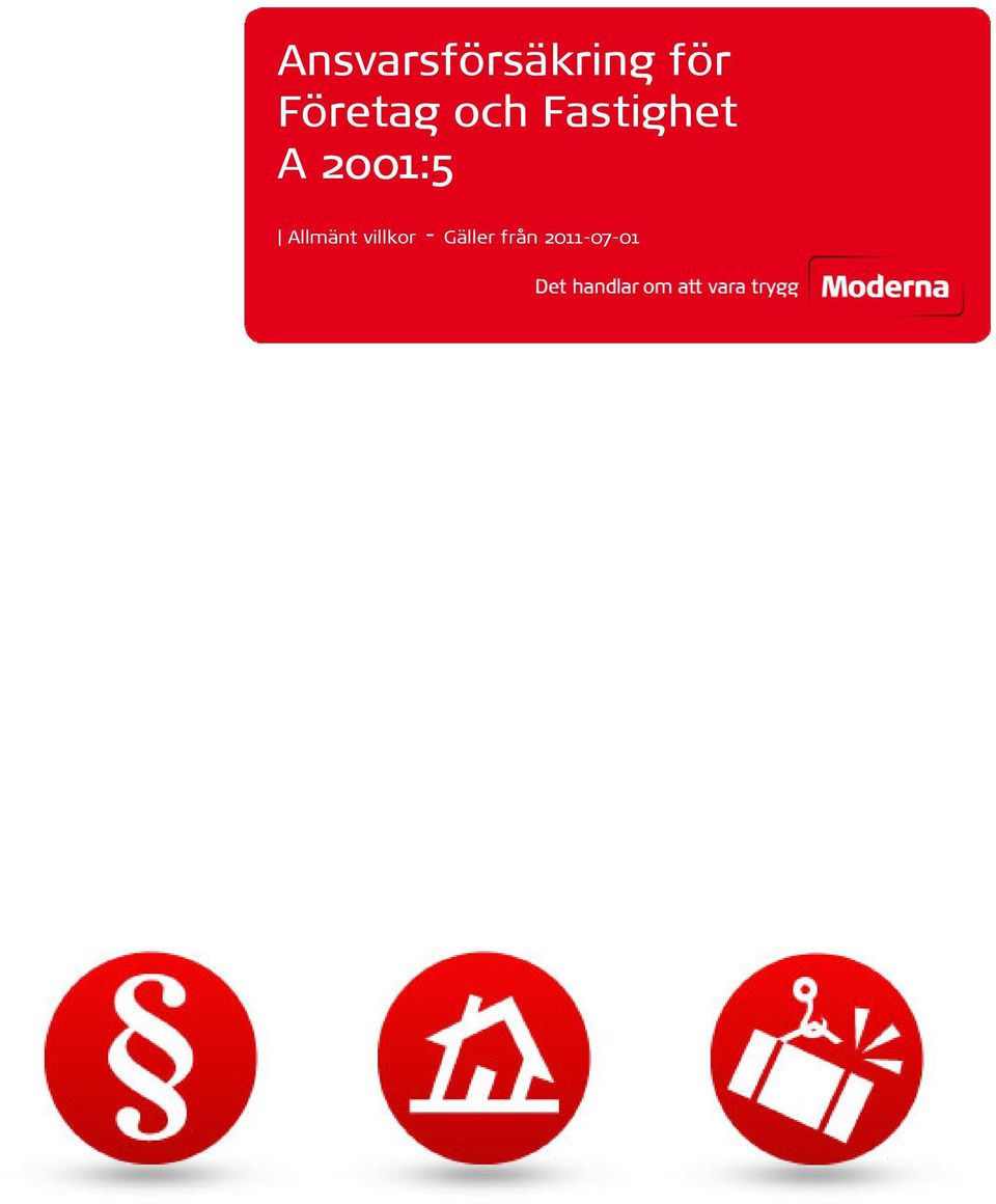 2001:5 Allmänt villkor