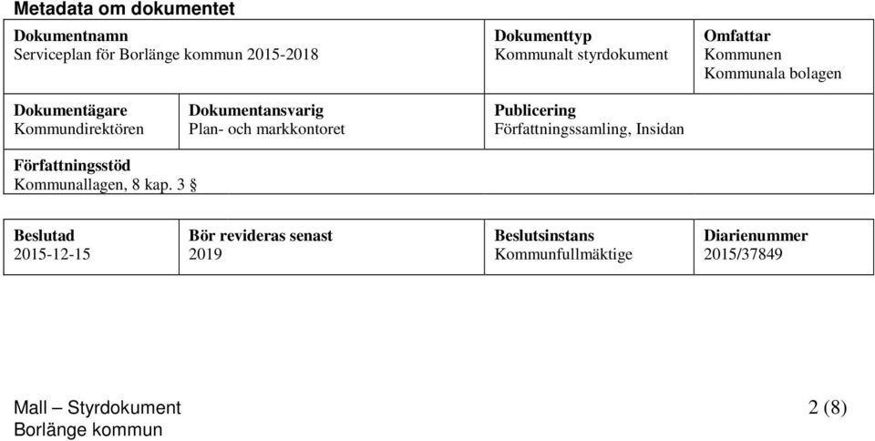 markkontoret Publicering Författningssamling, Insidan Författningsstöd Kommunallagen, 8 kap.