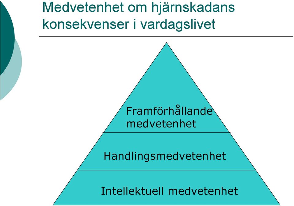 Framförhållande medvetenhet