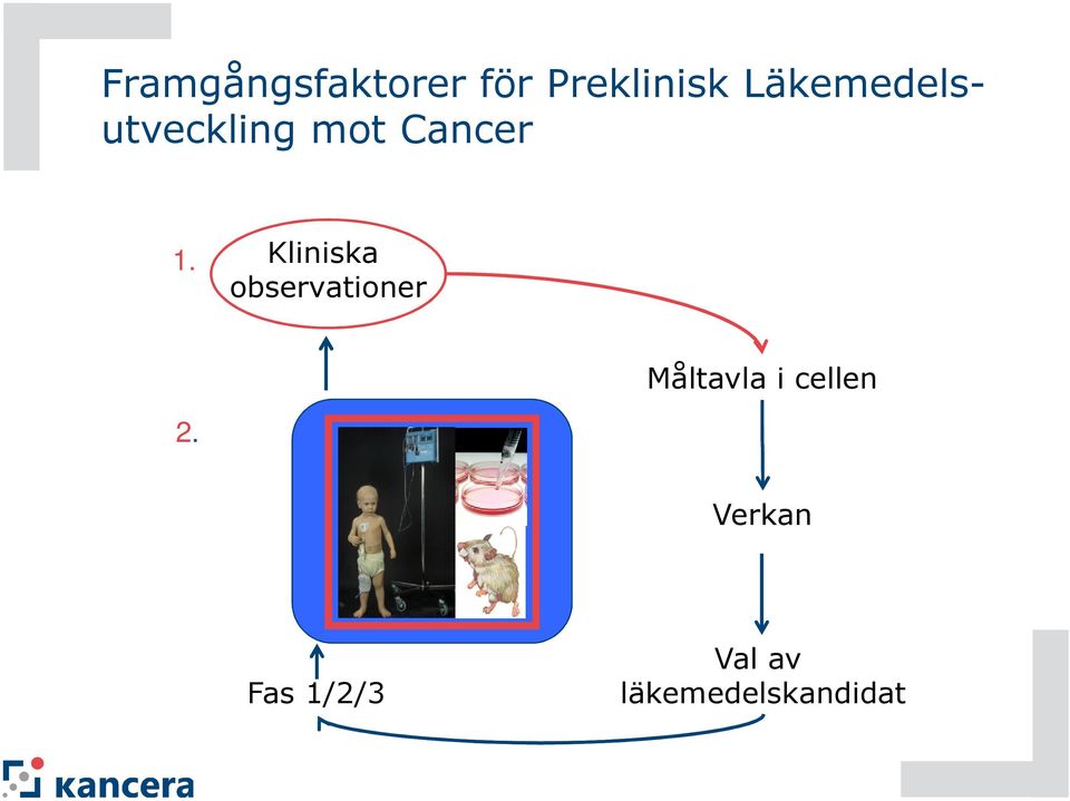 Kliniska observationer Måltavla i