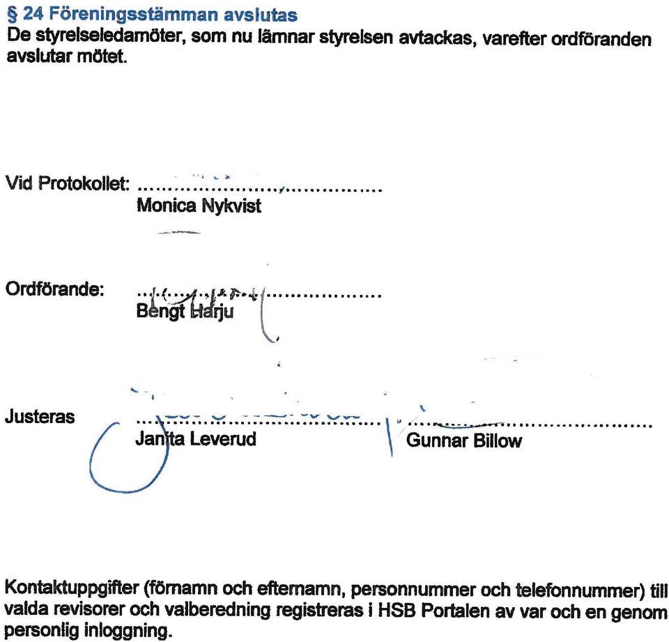 (förnamn och efternamn, personnummer och telefonnummer) till Leverud Gunnar Billow 1, Justeras %