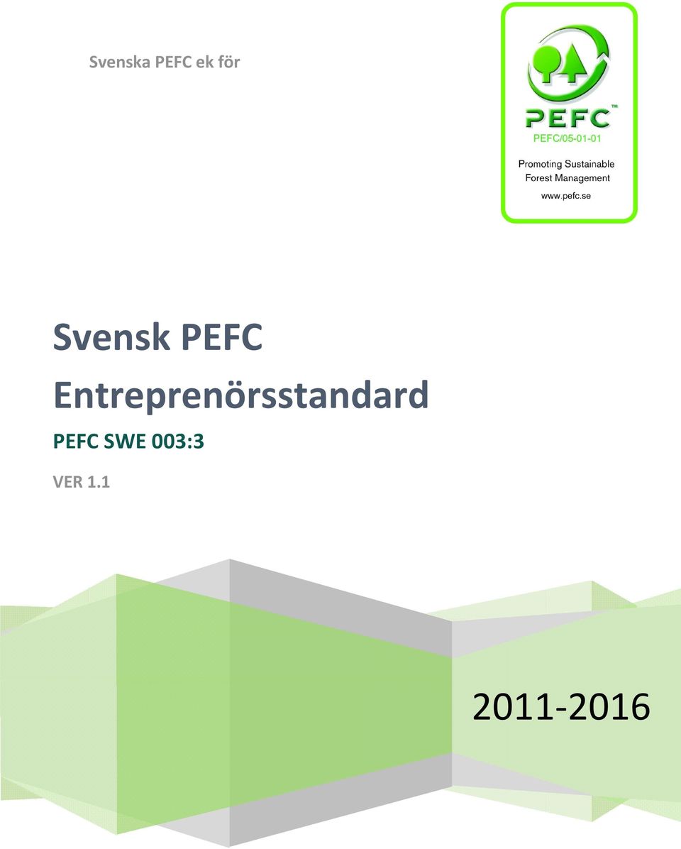 Entreprenörsstandard