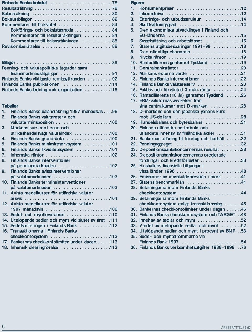 ...................................89 Penning- och valutapolitiska åtgärder samt finansmarknadsåtgärger....................91 Finlands Banks viktigaste remissyttranden..........92 Finlands Banks publikationer.