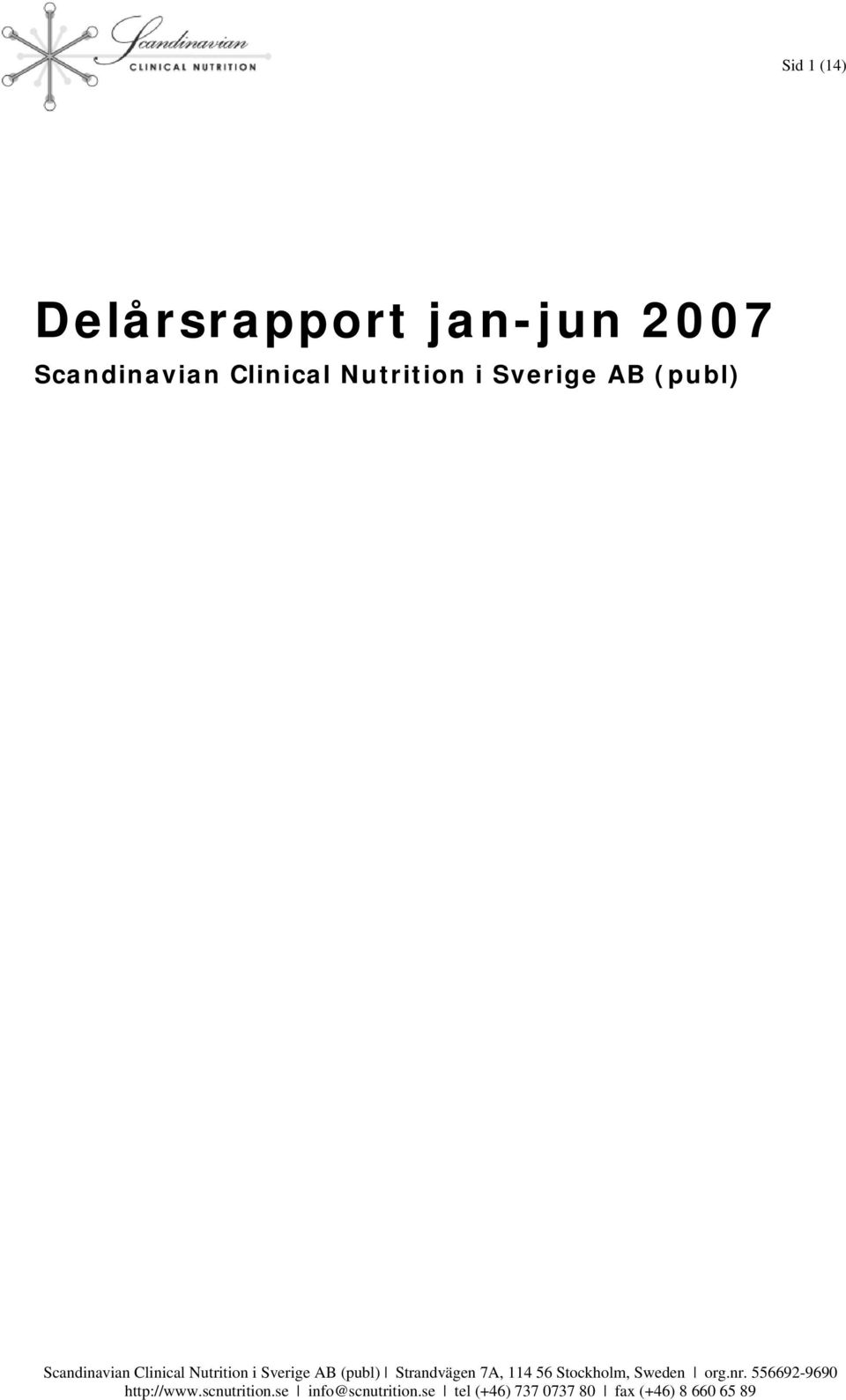 2007 Scandinavian