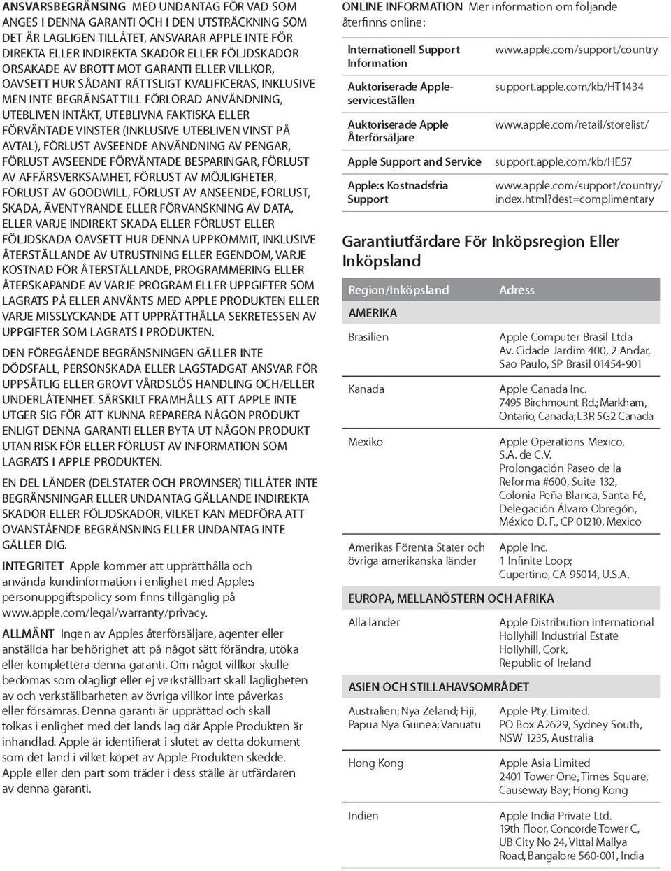 (INKLUSIVE UTEBLIVEN VINST PÅ AVTAL), FÖRLUST AVSEENDE ANVÄNDNING AV PENGAR, FÖRLUST AVSEENDE FÖRVÄNTADE BESPARINGAR, FÖRLUST AV AFFÄRSVERKSAMHET, FÖRLUST AV MÖJLIGHETER, FÖRLUST AV GOODWILL, FÖRLUST
