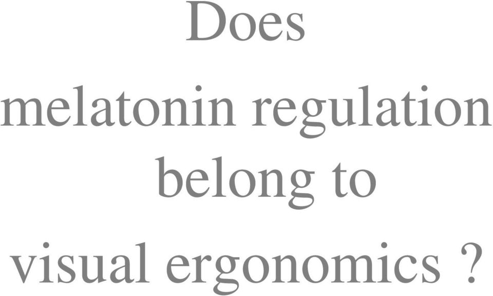 regulation