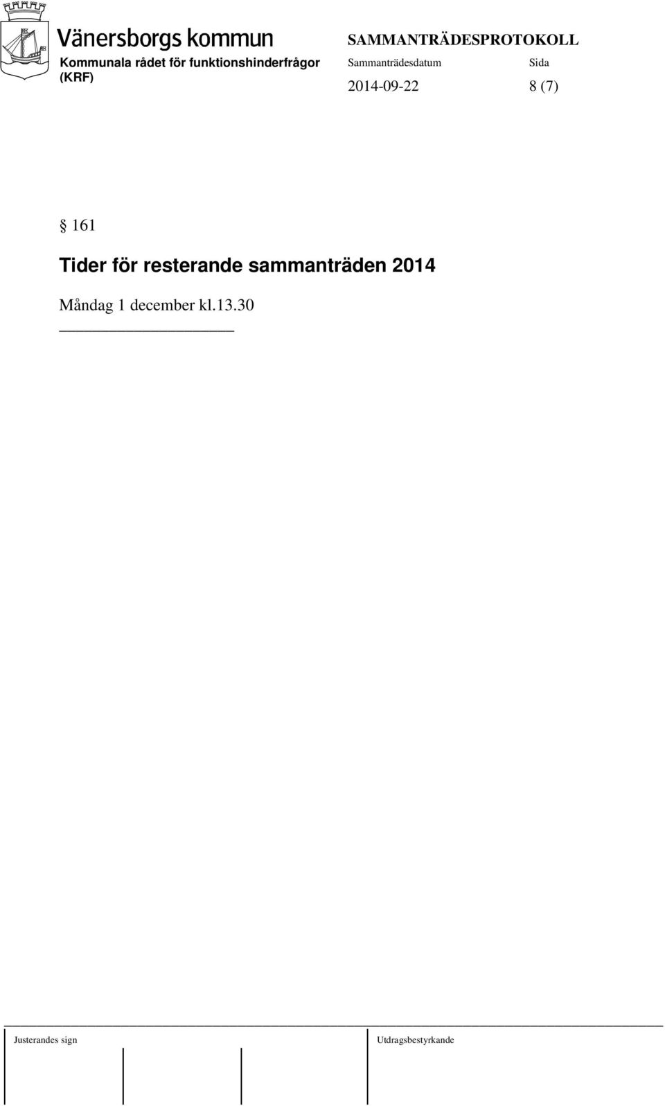 sammanträden 2014