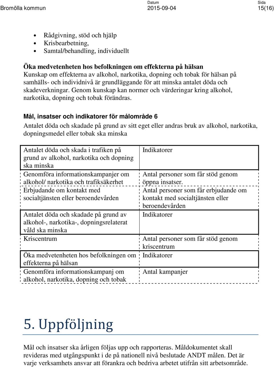 Genom kunskap kan normer och värderingar kring alkohol, narkotika, dopning och tobak förändras.