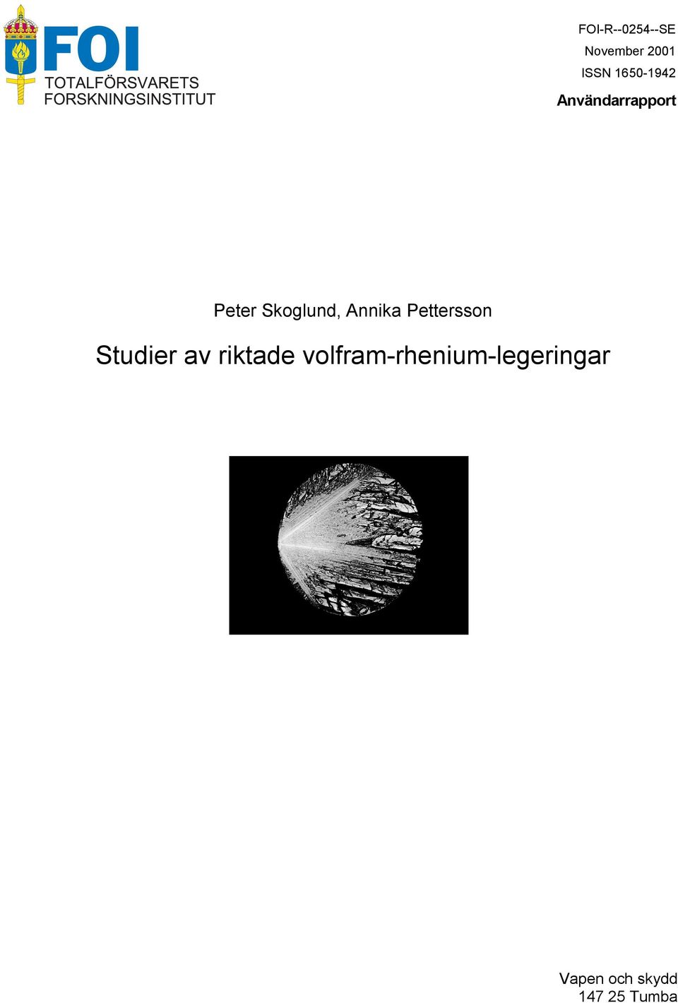 Pettersson Studier av riktade