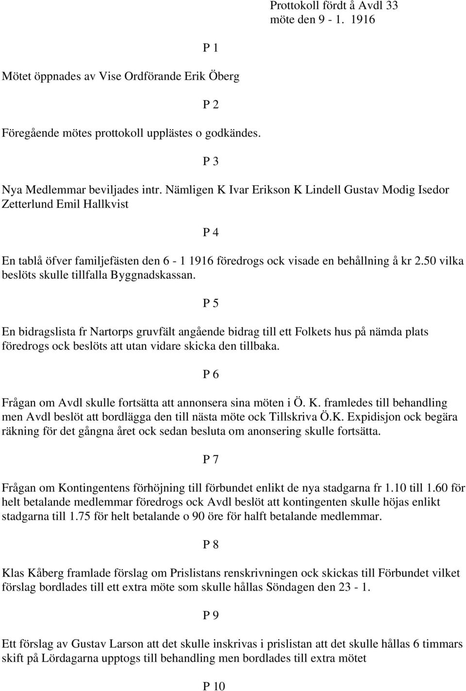 50 vilka beslöts skulle tillfalla Byggnadskassan.