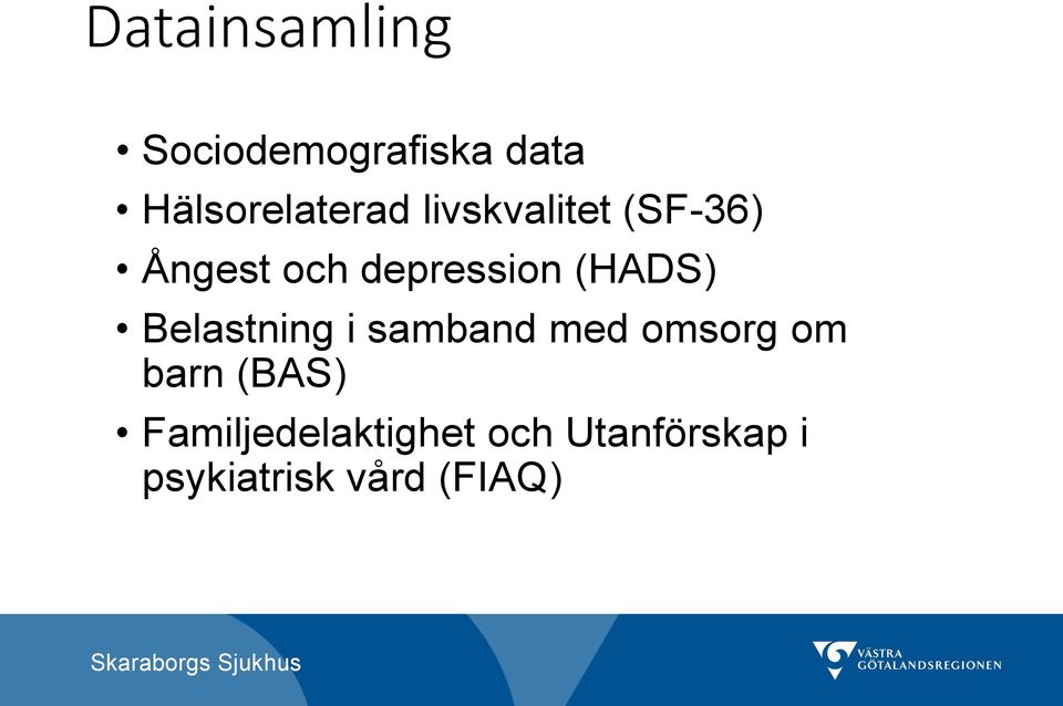 Belastning i samband med omsorg om barn (BAS)