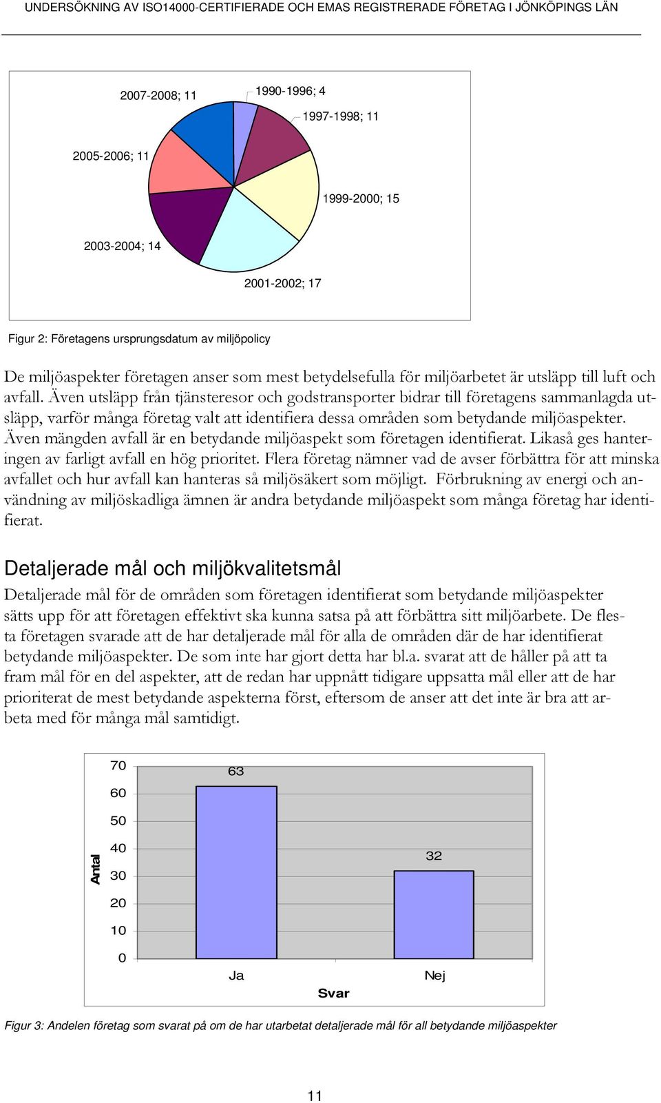 Även utsläpp från tjänsteresor och godstransporter bidrar till företagens sammanlagda utsläpp, varför många företag valt att identifiera dessa områden som betydande miljöaspekter.