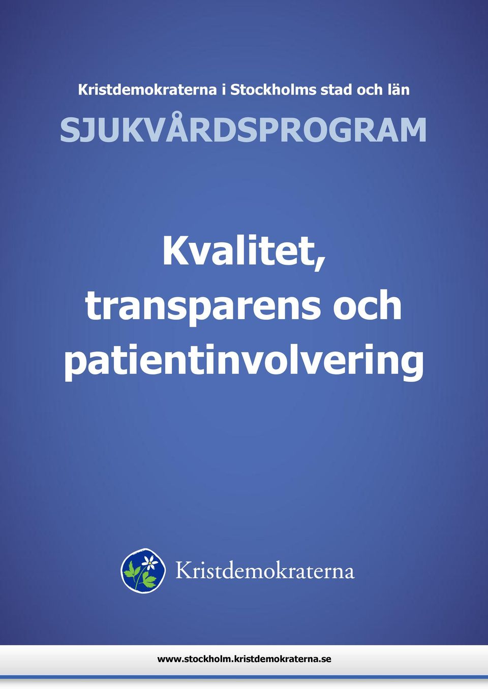 transparens och patientinvolvering
