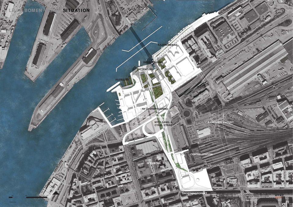 UPPGÅNG NYTT GÅNG- & CYKEL STRÅK BANGÅRDS VIADUKT