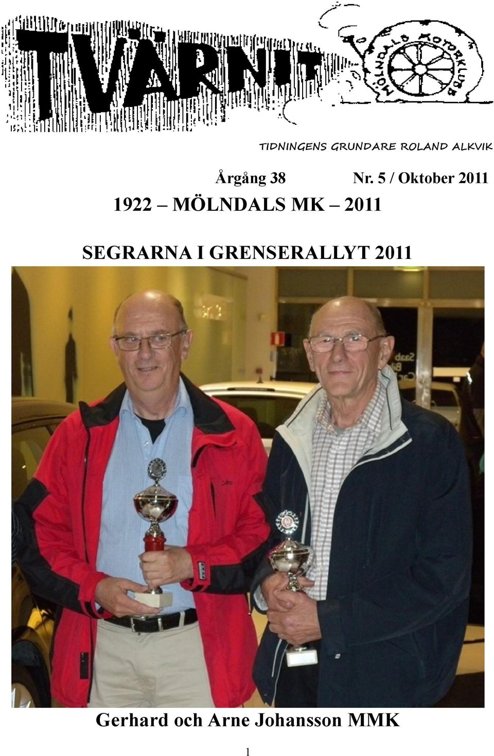 5 / Oktober 2011 1922 MÖLNDALS MK