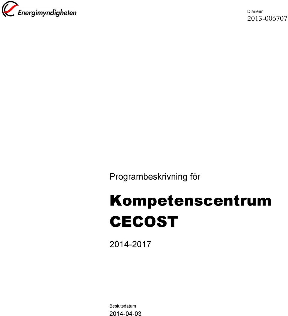 Kompetenscentrum CECOST