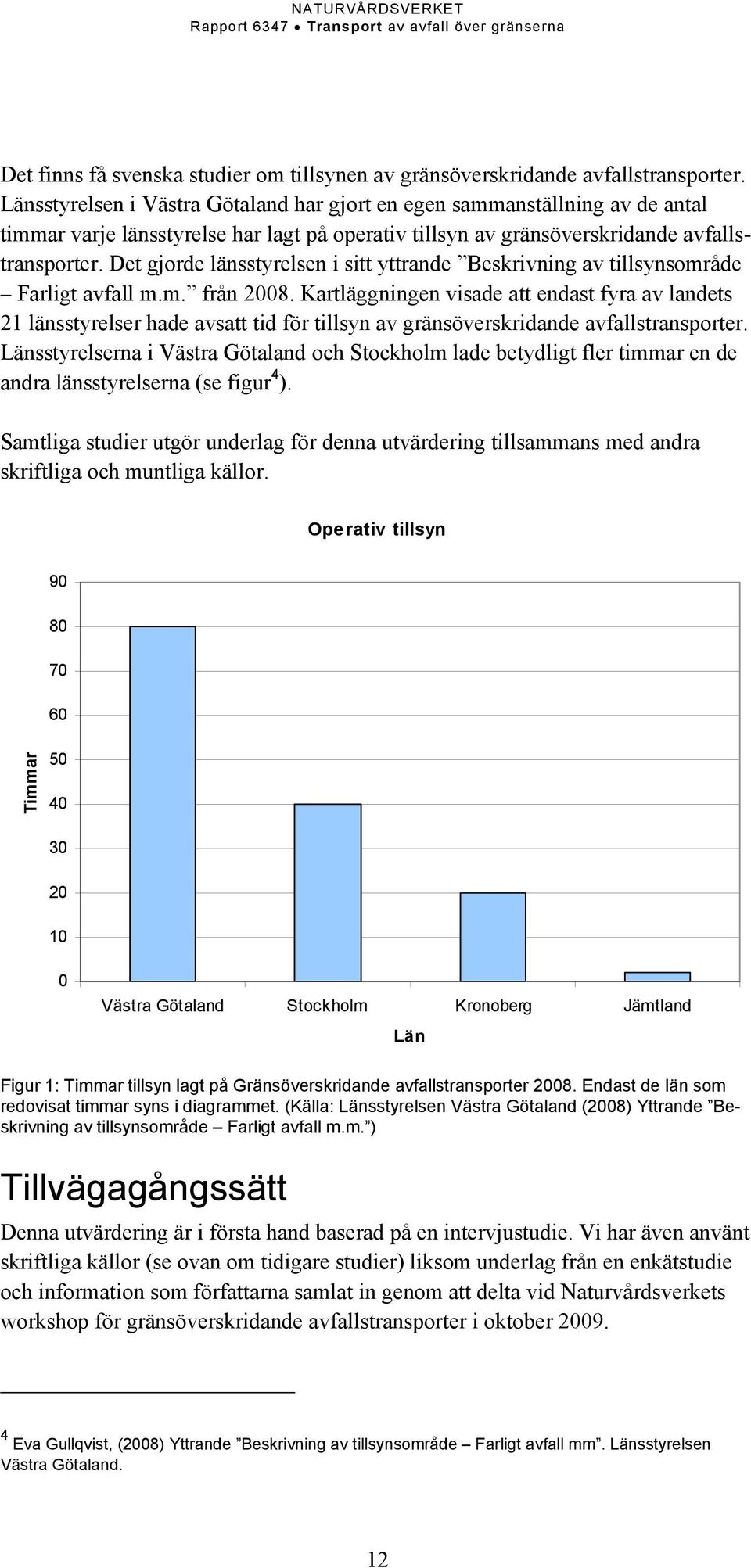 Det gjorde länsstyrelsen i sitt yttrande Beskrivning av tillsynsområde Farligt avfall m.m. från 2008.