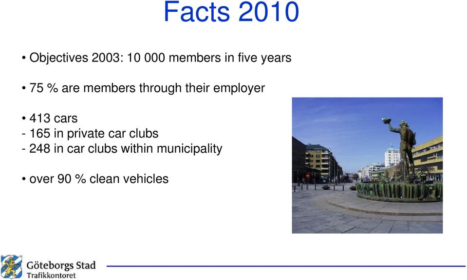 employer 413 cars - 165 in private car clubs -