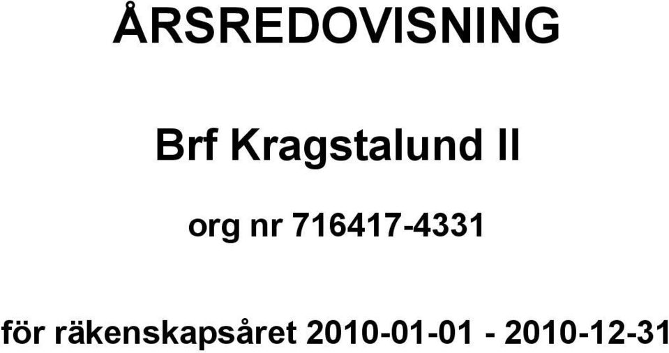 Kragstalund II