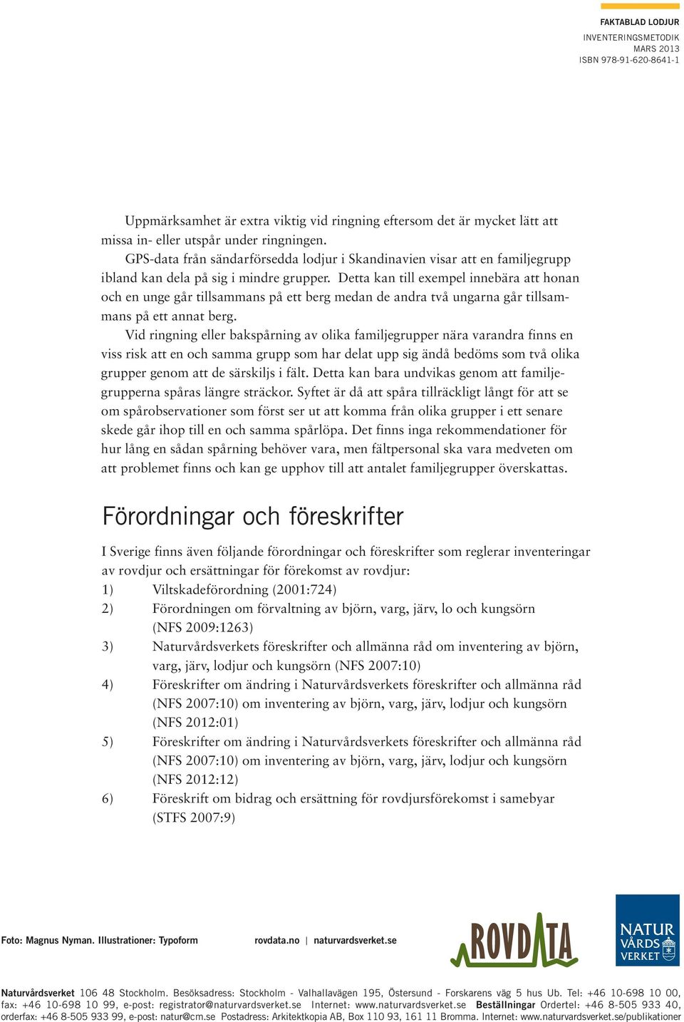 Detta kan till exempel innebära att honan och en unge går tillsammans på ett berg medan de andra två ungarna går tillsammans på ett annat berg.