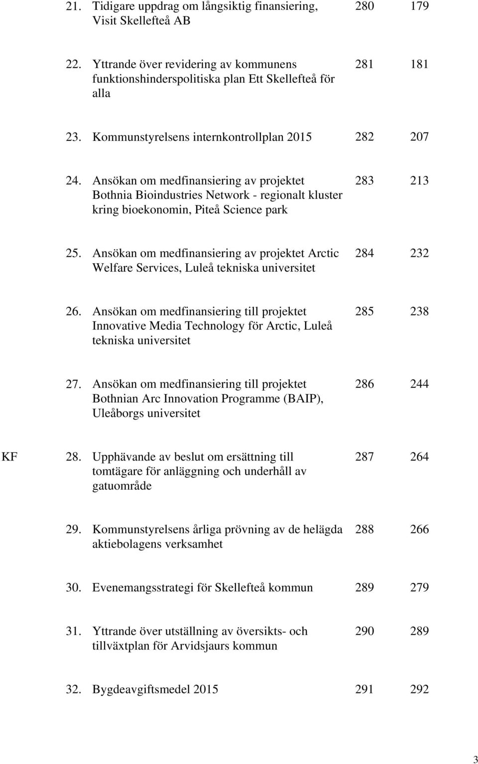 Ansökan om medfinansiering av projektet Arctic Welfare Services, Luleå tekniska universitet 284 232 26.
