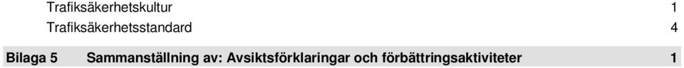 Bilaga 5 Sammanställning av: