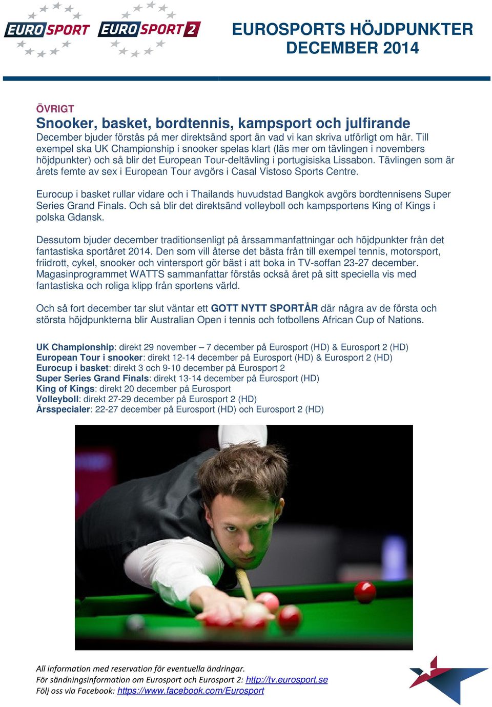 Tävlingen som är årets femte av sex i European Tour avgörs i Casal Vistoso Sports Centre.