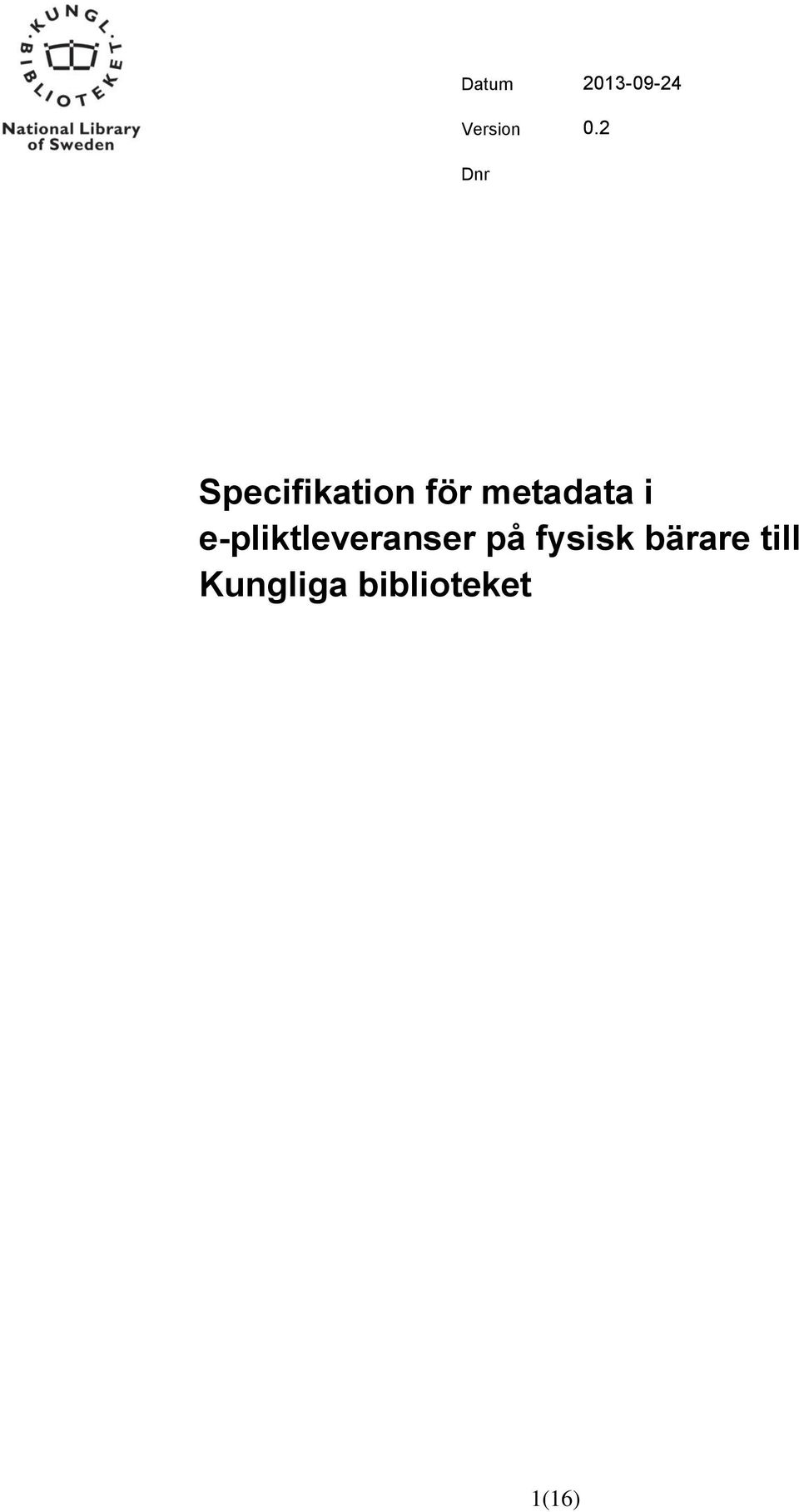 metadata i e-pliktleveranser på