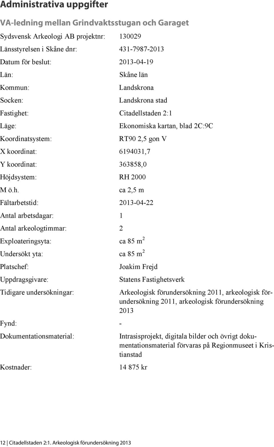 RH 2000 M ö.h.