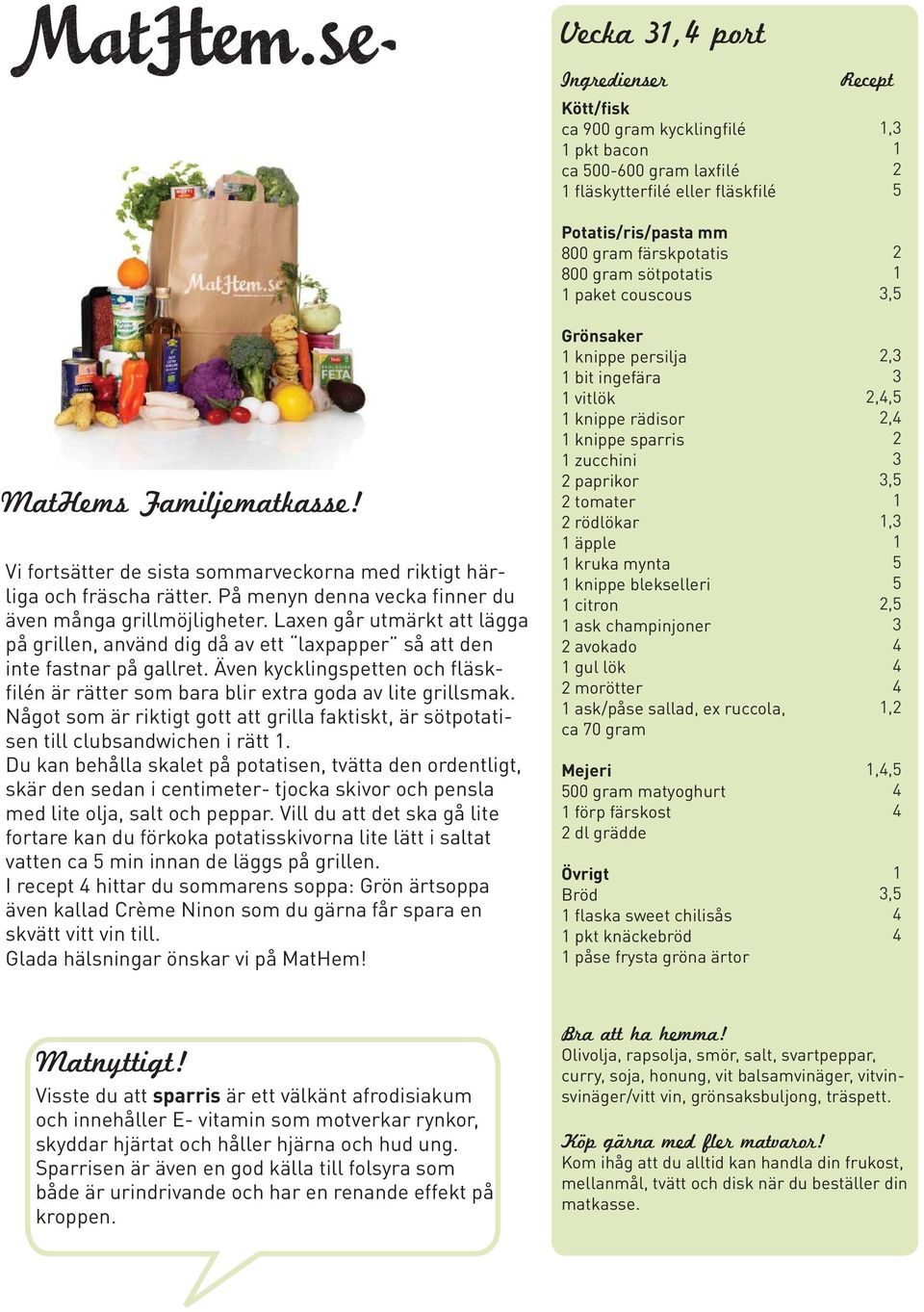 Något som är riktigt gott att grilla faktiskt, är sötpotatisen till clubsandwichen i rätt.