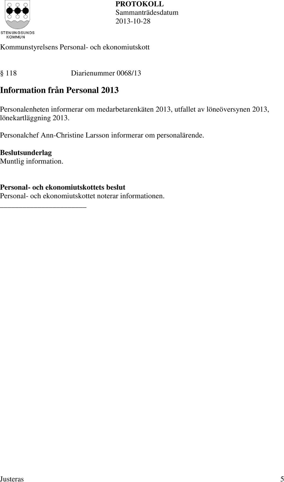 lönekartläggning 2013.