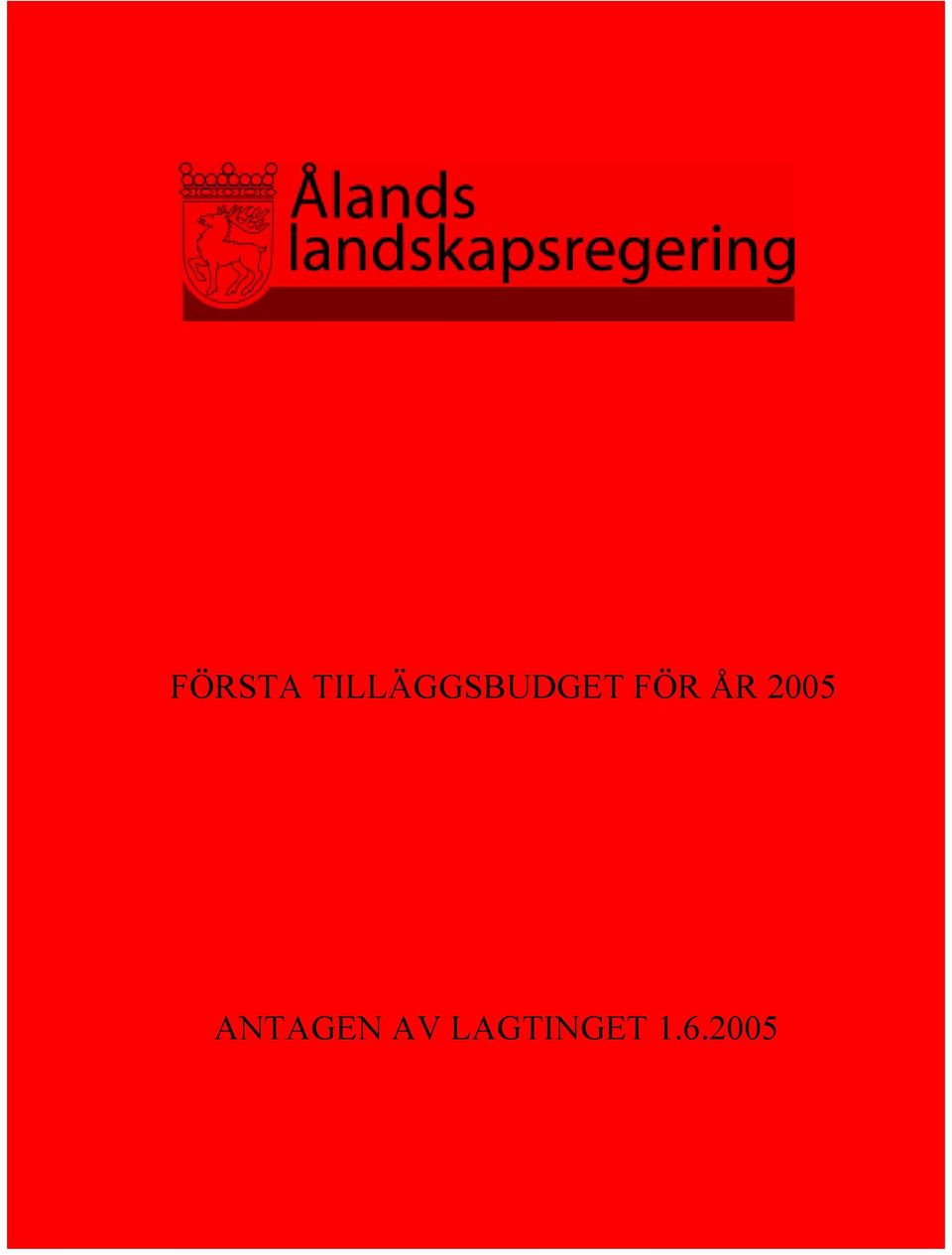 FÖR ÅR 2005