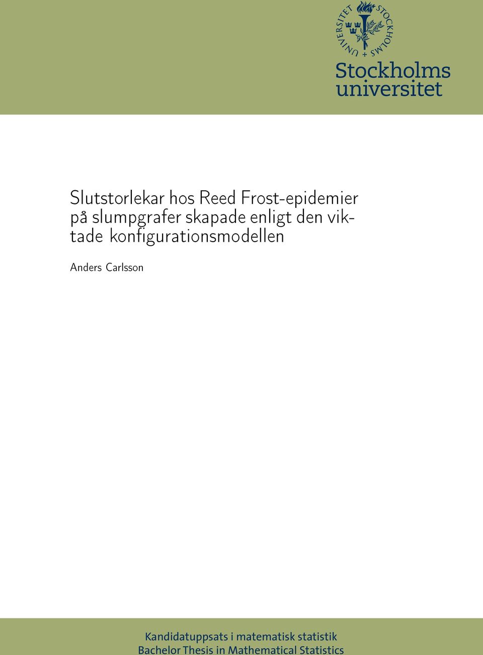 kongurationsmodellen Anders Carlsson
