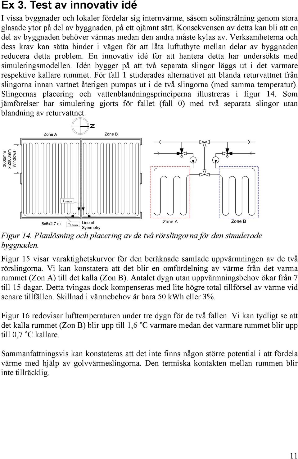 Verksamheterna och dess krav kan sätta hinder i vägen för att låta luftutbyte mellan delar av byggnaden reducera detta problem.