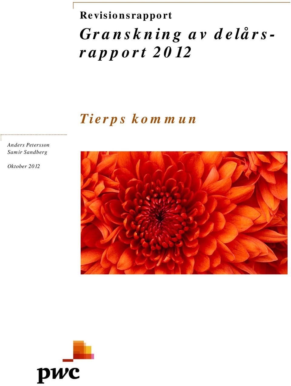 delårsrapport 2012