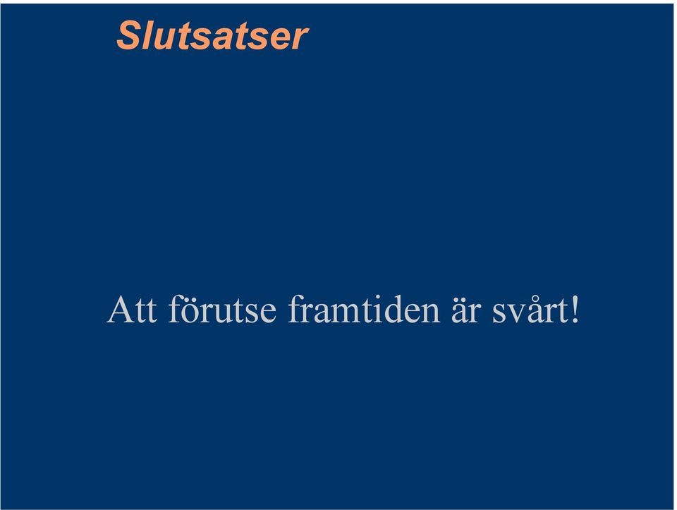 förutse