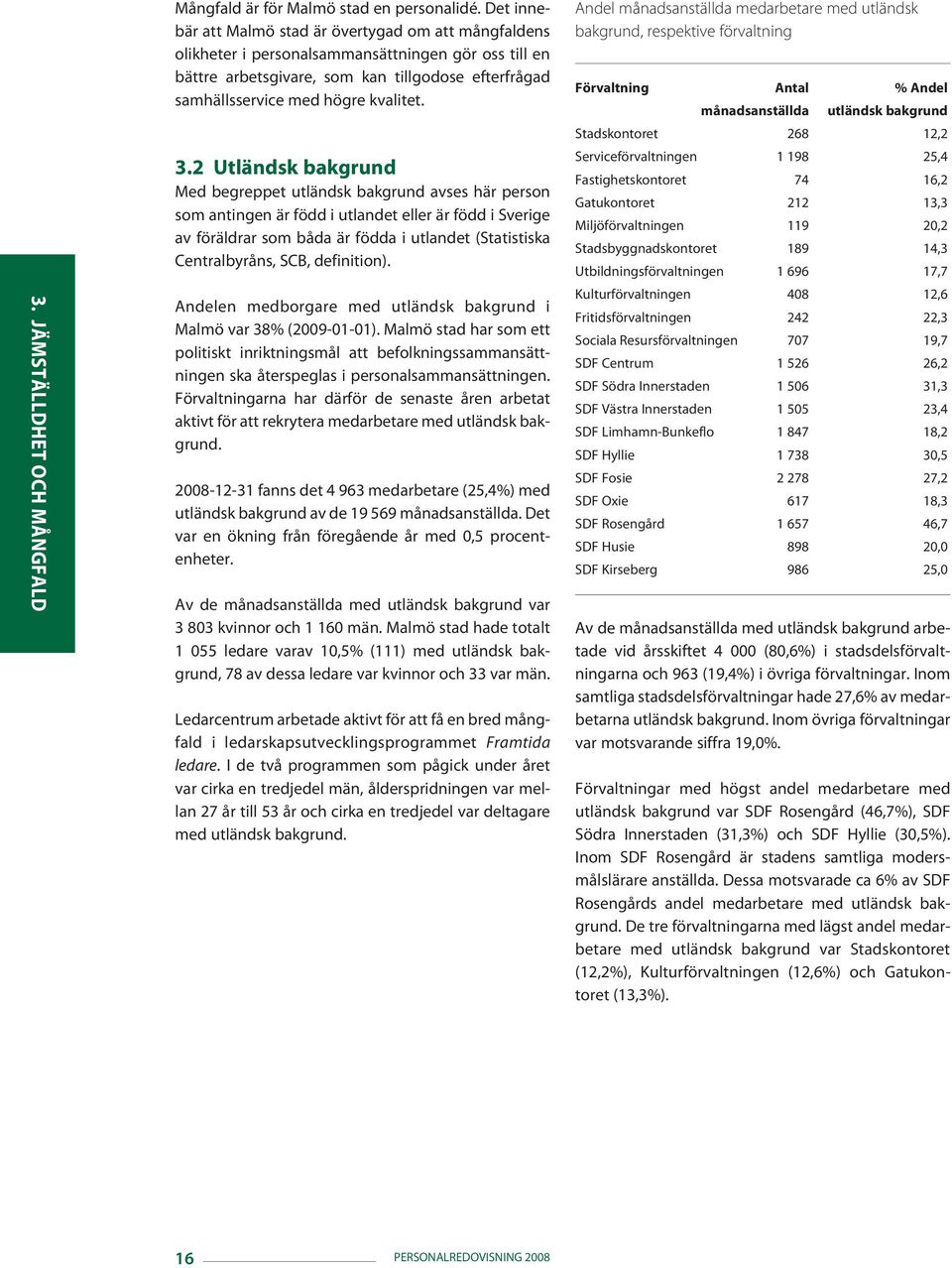 3.2 Utländsk bakgrund Med begreppet utländsk bakgrund avses här person som antingen är född i utlandet eller är född i Sverige av föräldrar som båda är födda i utlandet (Statistiska Centralbyråns,