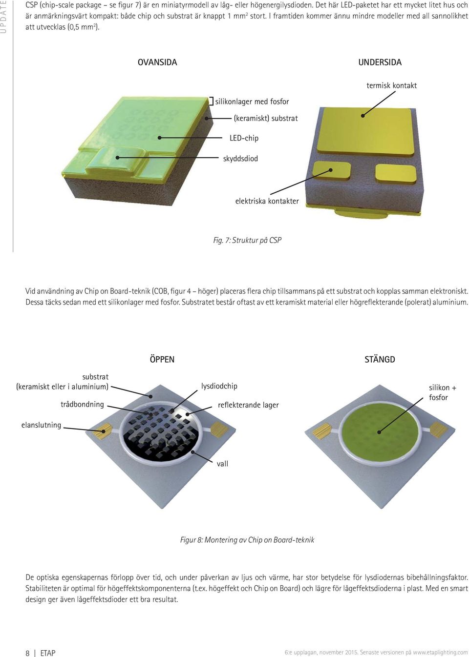 I framtiden kommer ännu mindre modeller med all sannolikhet att utvecklas (0,5 mm 2 ).