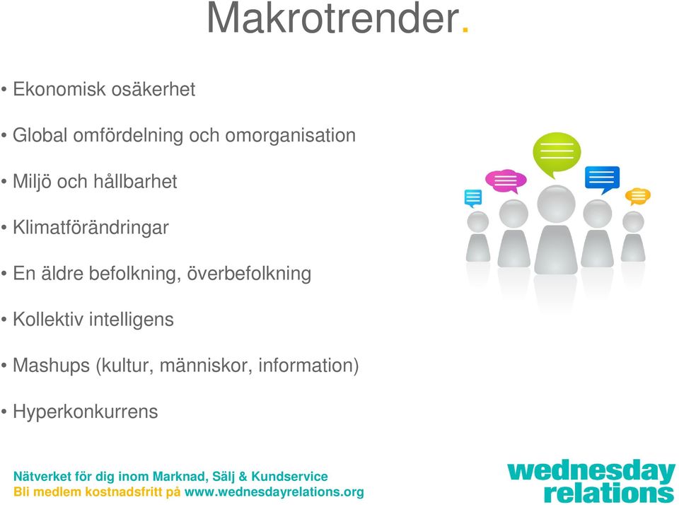 omorganisation Miljö och hållbarhet Klimatförändringar