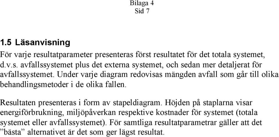 Resultaten presenteras i form av stapeldiagram.