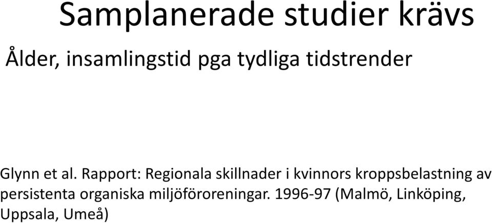 Rapport: Regionala skillnader i kvinnors