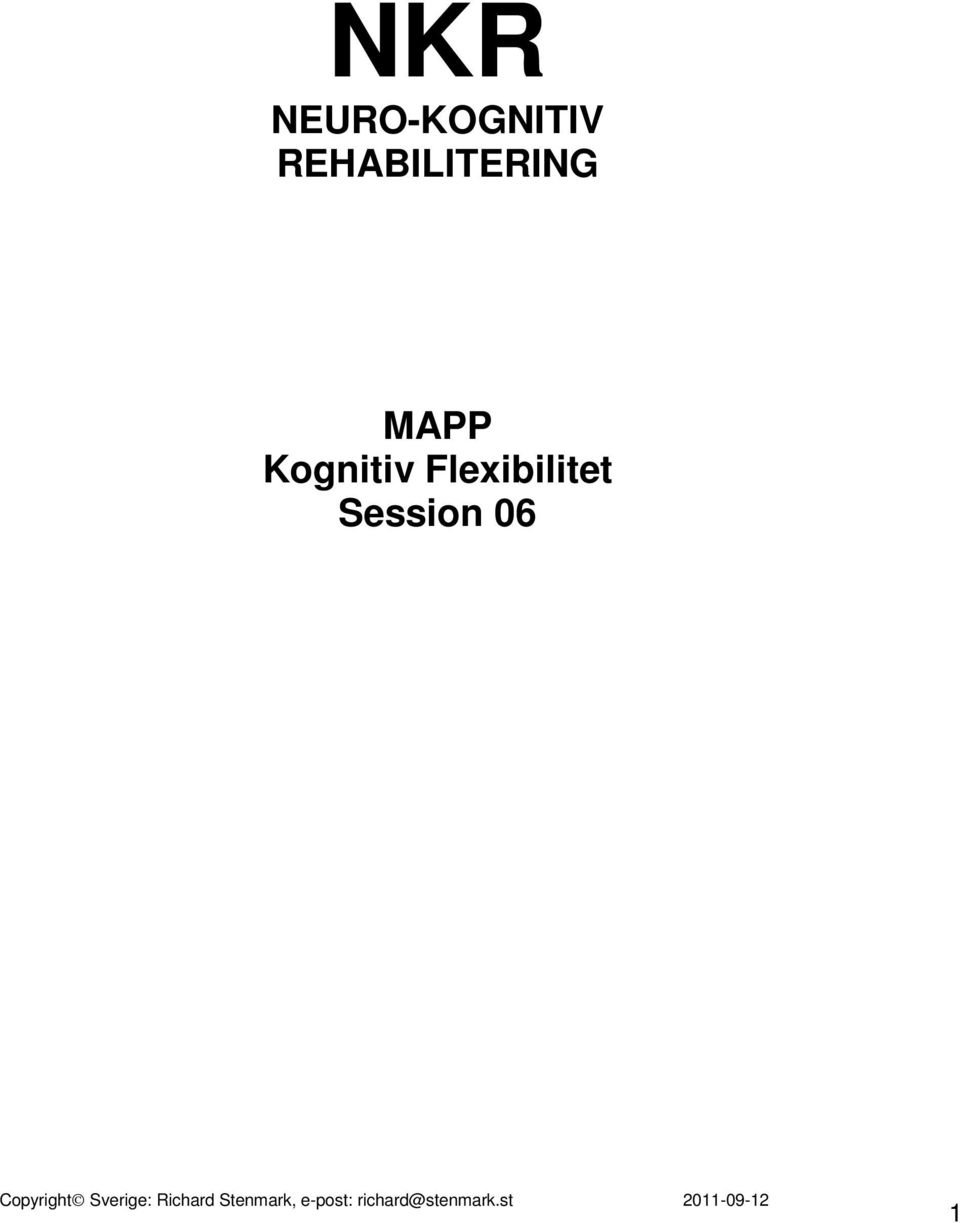 MAPP Kognitiv