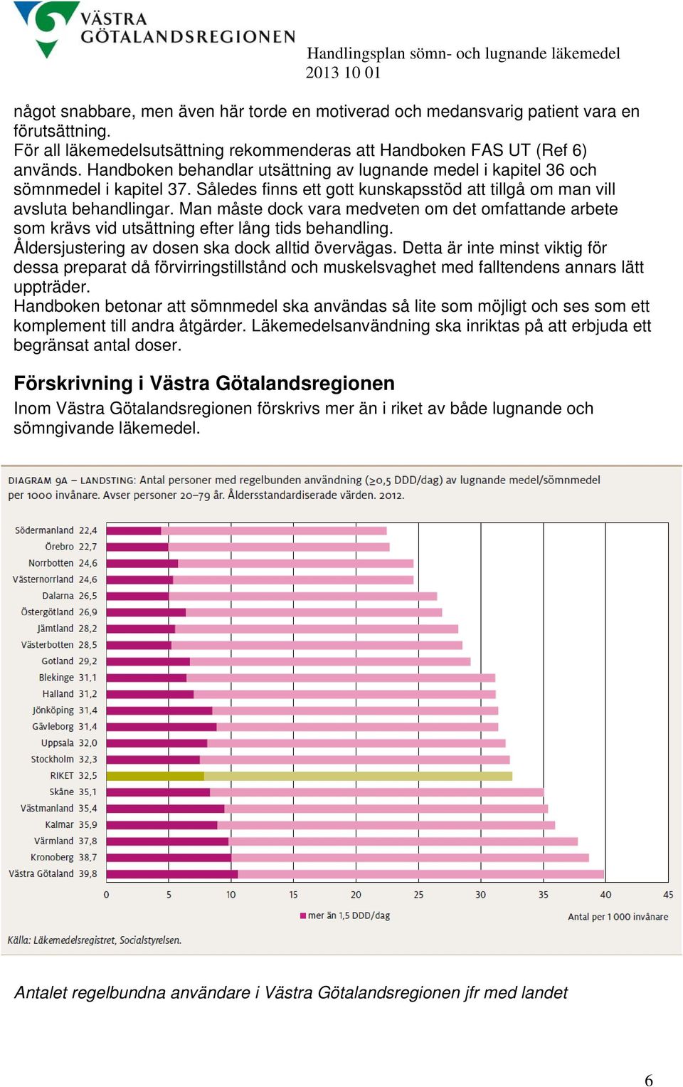 Således finns ett gott kunskapsstöd att tillgå om man vill avsluta behandlingar. Man måste dock vara medveten om det omfattande arbete som krävs vid utsättning efter lång tids behandling.